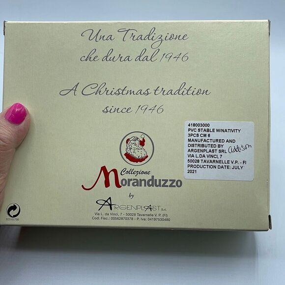 Vintage Nativity scene by Moranduzzi. Made in Italy. - Picture 7 of 16